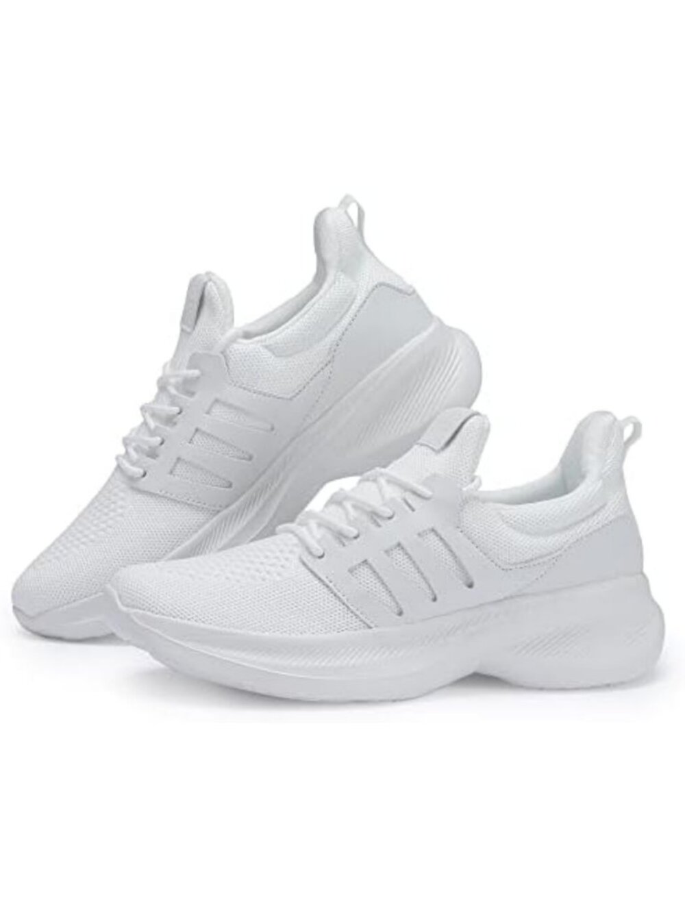 Lightweight Breathable Men's Running & Walking Shoes - Comfortable Lace-up Mesh - Picture 5 of 7
